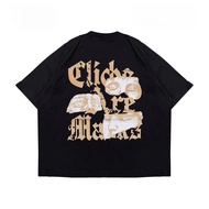 ICE Boxy Oversize Tshirt Boxy Cliche Black Unisex American retro Style T-shirt