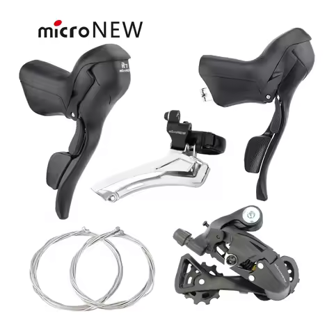 MicroNEW Road Bike Shifters 3x7 3x8 3x9 3x10 3X11Speed Bicycle Brake Lever 2x7 2x8 2x9 2x10 Speed De