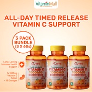 [TRIPLE PACK] Nutri Botanics Vitamin C 1000mg Time Release Tablet - Vitamin C Supplement