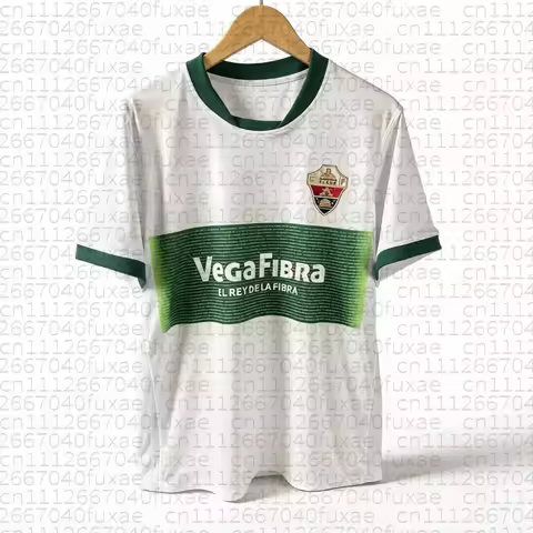 Hot 2026 Elche Style Jersey Home Away Fan Version Children's Breathable Casual Sports T-shirt Family