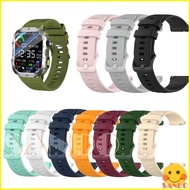 For Laxasfit H12 Smart Watch soft silicone strap Laxasfit H11 smartwatch replacement wristband band 