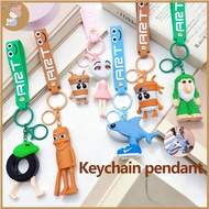 Kissdora Tung Tung Tung Sahur Keychain Plush Keychain Cute Tralalero Tralala Keychains Cartoon