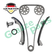 (8pc) Münster Timing Chain Kit Set Toyota Altis 1.6 1.8 ZZE121 ZZE122 Wish 1.8 ZNE10 ZNE14 1ZZ-FE 3Z