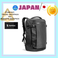 [tomtoc] T66M1D1(40L) Travel Backpack 40L Carry-On Business Backpack Black
