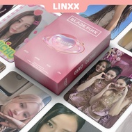 LINXX 55 Pcs BlackPink 7Th Anniversary Album Holographic Card Laser Card Kpop Photocards  Postcards 