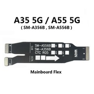 For Samsung Galaxy A35 5G ( A356 / 2024 ) / A55 5G ( A556 / 2024 ) Mainboard Main Board Flex Cable R