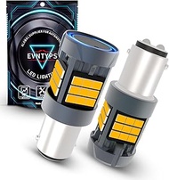 1157 LED Bulb Amber Yellow With Built in Resistor 1157NA Turn Signal Bulbs Anti Hyper Flash CANBUS E