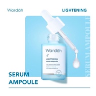 WARDAH Lightening Serum Ampoule, 30 ML - Brightening Serum with 5% Niacinamide - Serum with 10X Adva