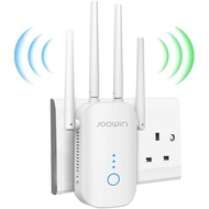 JOOWIN 1200Mbps WiFi Range Extender WiFi Booster Dual Band 2.4GHz/5.8GHz WiFi Extender Booster Wirel