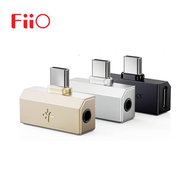 [3色可選] SNOWSKY Tiny A 耳機適配器 HiFi 放大器便攜式耳機放大器 (3.5mm + Type-C) 黑色｜音質調整、DAC解碼、可通話、輕盈便攜