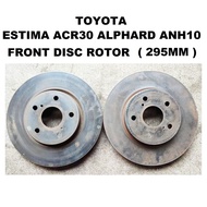 🇯🇵🇯🇵 Front Disc Rotor Toyota Estima Previa ACR30 Alphard ANH10 Disk Depan 295MM Ori Japan Used