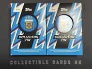 2025/26 Topps Argentina collector Tin team set可博messi 簽名