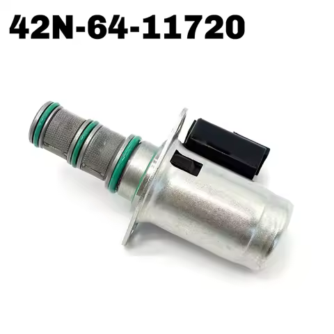 12V Solenoid Valve For Komatsu Excavator WB146 WB146PS PC14R PC16R 42N-64-11720, 42N-6411721