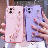 Casing vivo y02 Y02t Electroplated mobile phone case love bracelet