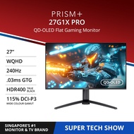 PRISM+ 27G1X PRO | 27" WQHD QD-OLED 240Hz Gaming Monitor
