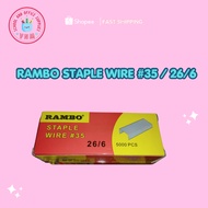 RAMBO STAPLE WIRE 35 OR 26/6 5000 PIECES