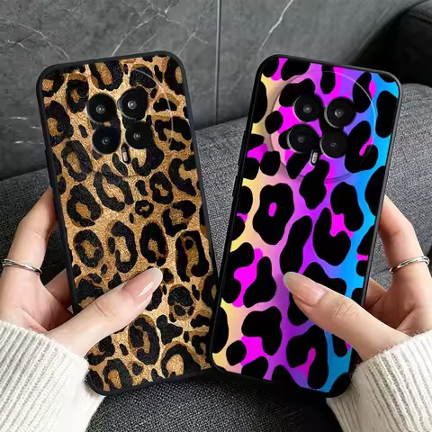 Leopard Print Pattern Phone Case For Huawei Mate Pura 80 70 Nova 14 13 Pro Ultra Honor X60i X70i X60