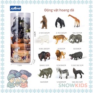 [Gift] Set of 12 wild animals - creative toys