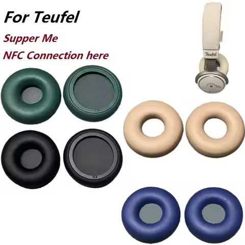 Original Ear Pads For Teufel superme NFC connection here Supper Me headphones replacement earmuff ea