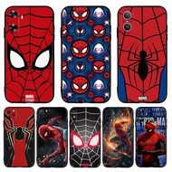 for Huawei Nova 2i 2 Lite 3 3i 4E 5i 5T 7 10 SE 8i Y61 Cartoon Spider-Man Soft black silicone TPU ph