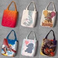 Lu Tuan Tuan 2025 Shopping Bag Dumbo Dumbo Shoulder Canvas Bag Tote Bag Shoulder Bag