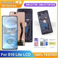 6.7'' AMOLED For Samsung S10 Lite LCD Display Touch Screen Assembly for Samsung S10lite G770F SM-G77