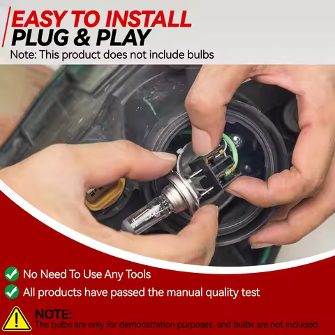 2x H7 Halogen Lamp Adapter Holder For KIA K3 K4 K5 Ceed Sorento Sportage R Hyundai Santa Fe Tucson S