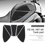 For Yamaha MT-09 MT 09 MT09 FZ-09 FZ09 FZ 2021- Side Fuel Tank pad Tank Pads Protector Stickers Deca