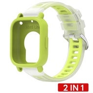 MAFAM【🔥เคส+สายรัด🔥】 สําหรับ Xiaomi Redmi Watch 5 active สายซิลิโคนใส+Soft กรณีซิลิโคน สําหรับ Redmi