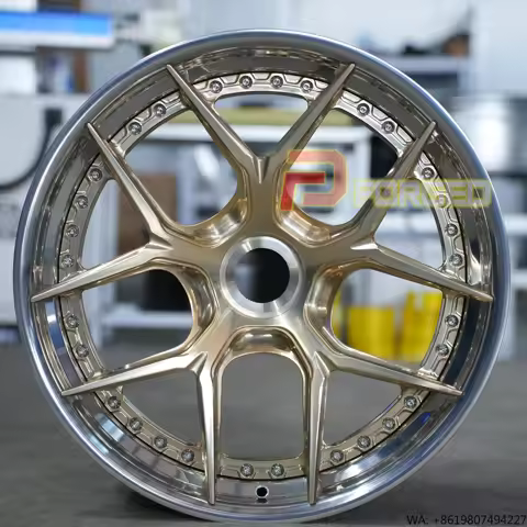 Custom Two-piece Center Lock Wheels Forged Wheels for 911 Turbo S GTS 992.2 718