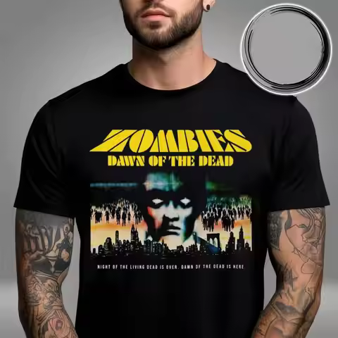 Fortress Records Zombies Dawn Of The Dead Horror Movie T Shirt S 4Xl
