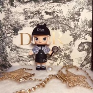 Molly Chanel Style Modified Doll Finished Light Luxury Ornament Trendy Car Hanging Cloth Decoration 