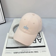 New Alo Baseball Cap Embroidered Hat Couple Breathable Sun Protection Casual Sun Hat Baseball Cap Le