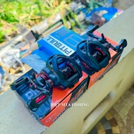 (FREE UMBRELLA X8 + LOCK) Proberos Horizontal lure Fishing Reel - P4 - Super Light - Dragclick Sound