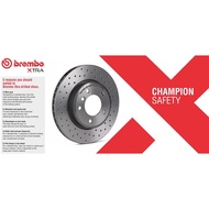 GENUINE BREMBO FRONT BRAKE DISC 345mm MERCEDES C32 AMG