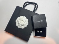 絕版 Chanel 07p Earrings  耳環 vintage  入門 第一對 Mini White Resin Coco Earrings PVC  正品 authentic exchange