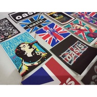 OASIS Merchandise Stickers Promo Edition vinyl Oasis Band Accessories/