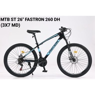26 inch mountain bike mtb fastron high rim alloy 21 speed disc brake high quality sni new