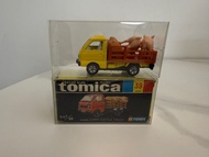 Tomica 39 Suzuki Carry Cattle Trunk 家畜搬運車 豬車 黃頭 黑盒日本製