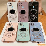 Casing Realme C21Y Realme C25Y Realme C21 Astronaut Stereoscopic Stand phone Casing 1YHY