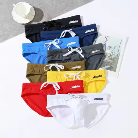 Aussiebum Men Underwear Briefs Swimwear Slip Triangle Low Rise Capsular Elasticity Body Bag Hugging 