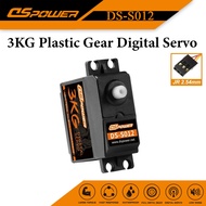 DSpower 3KG Plastic Gear Digital Servo Core Motor Waterproof Large Torque 4.8~6.0V For 1/12 1/10 RC 