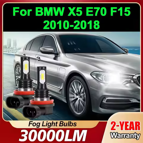 2x H11 Turbo LED Fog Light H8 H9 Car Running Light CSP 3570 Chip Super Bright 360 Degree Lighting Fo