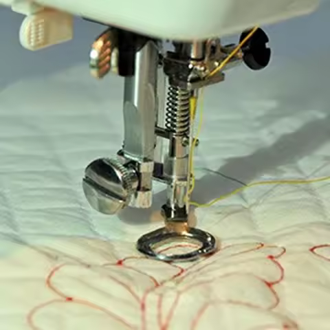 Sewing Machine Open Toe Free Motion Darning Foot Universal Quilting Embroidery Presser Foot for Brot