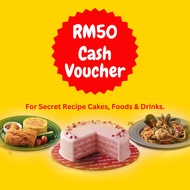 Secret Recipe RM50 Cash e-Voucher