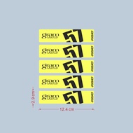 สติ๊กเกอร์ตกแต่งดีไซน์ใหม่สำหรับ RAYS GRAM LIGHTS 57CR ซ่อมแซมล้อรถยนต์ วัสดุ PVC ทนทานต่อการสึกหรอ