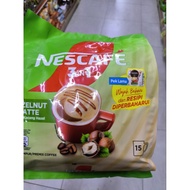 Nescafe Hazelnut latte 3 in 1 premix coffee 15 sticks