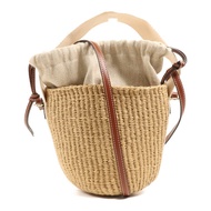 Chloe Raffia Woody Bucket金扣手挽肩背兩用袋