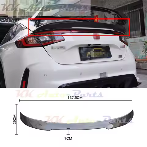 Carbon Fiber OTD Style Rear Trunk Spoiler Lip Wings For Honda CIVIC FL5 TYPE-R 2022-2023 Auto Tuning