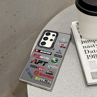 High-End Logo Creative Fashion Street Wear Upgraded Phone Case Suitable for Samsung S25ULTRA S23ULTR